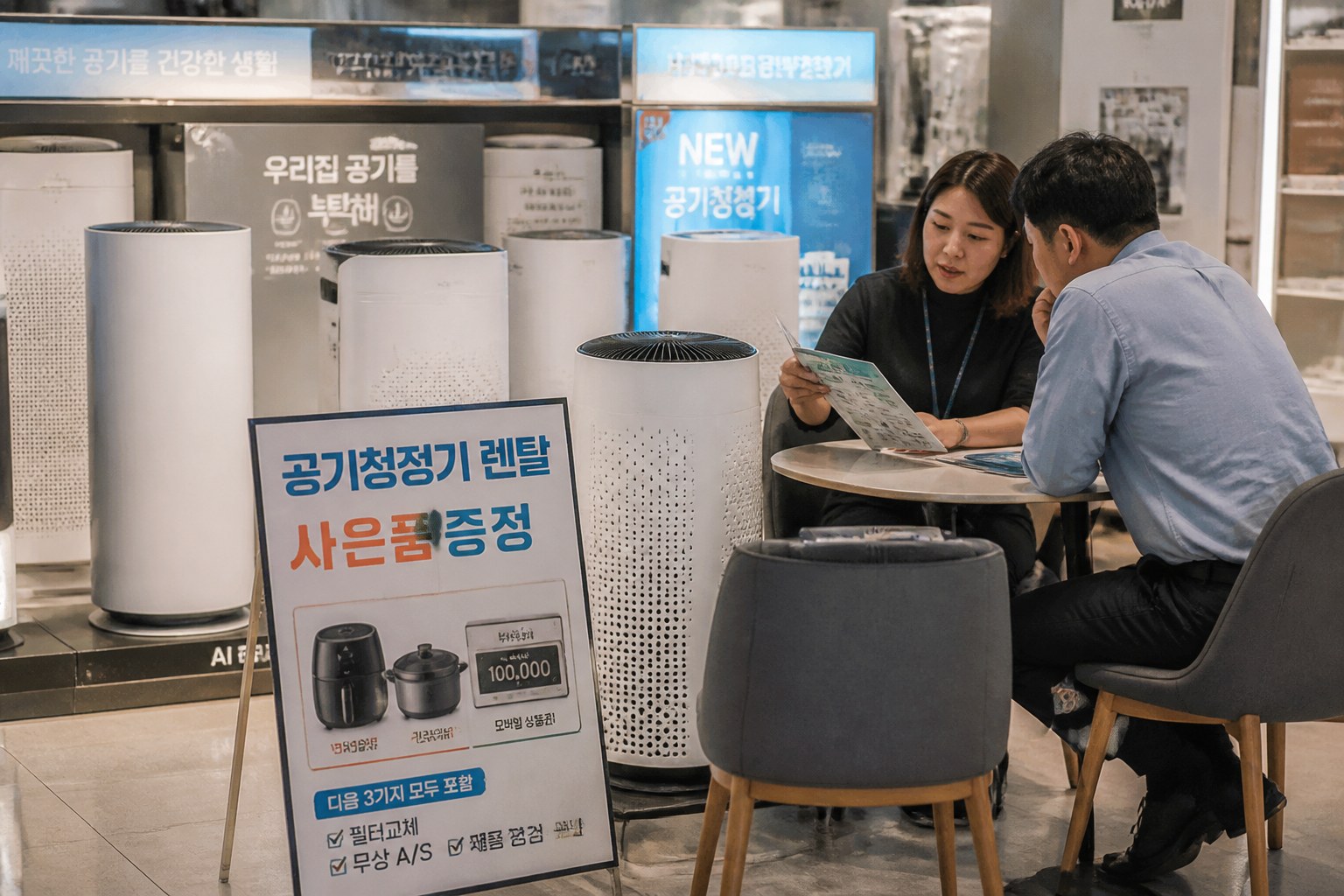 공기청정기 렌탈할까 살까 고민될 때 참고 이미지 1