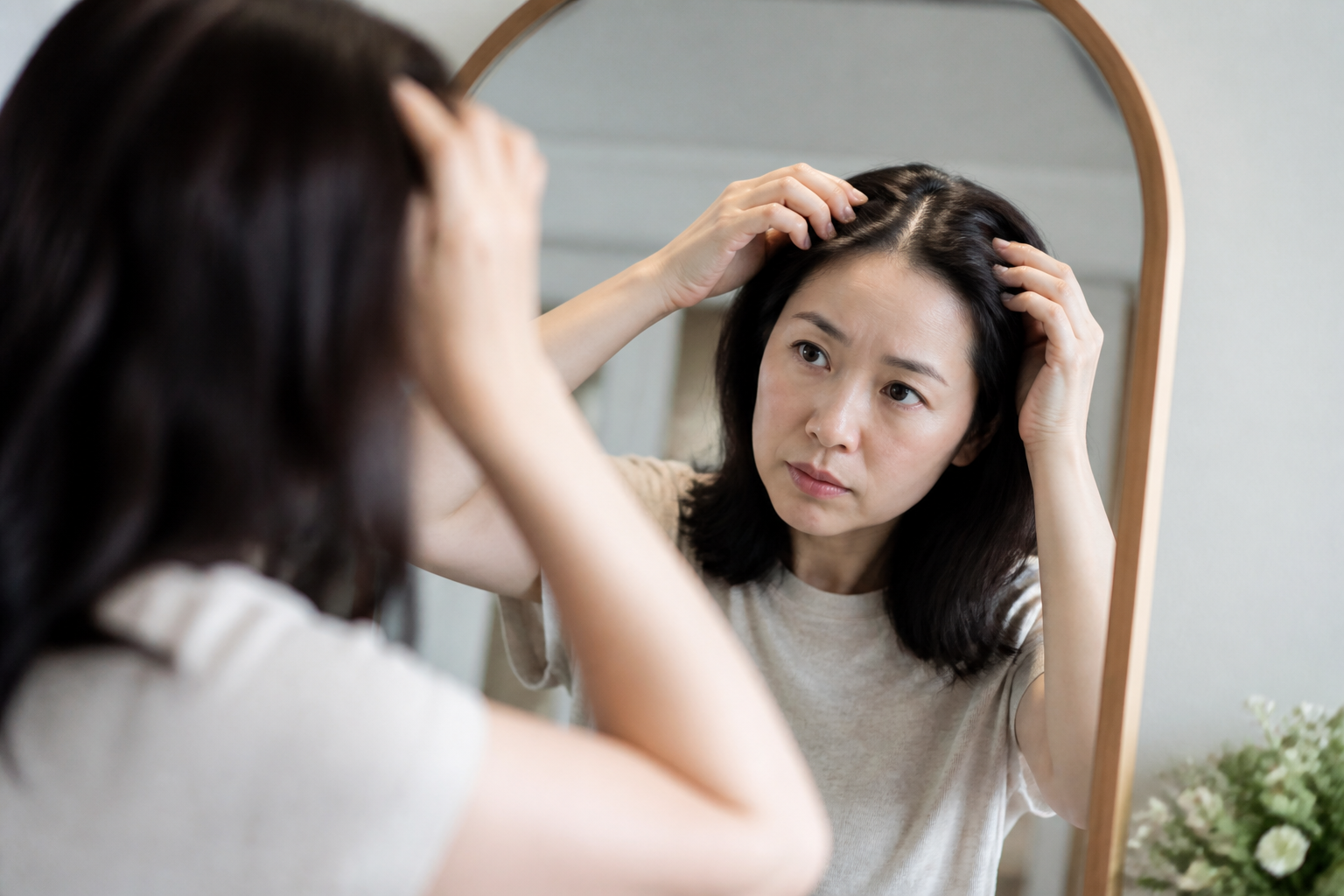 머리 빠지는 이유가 뭘까 싶을 때 참고 이미지 1