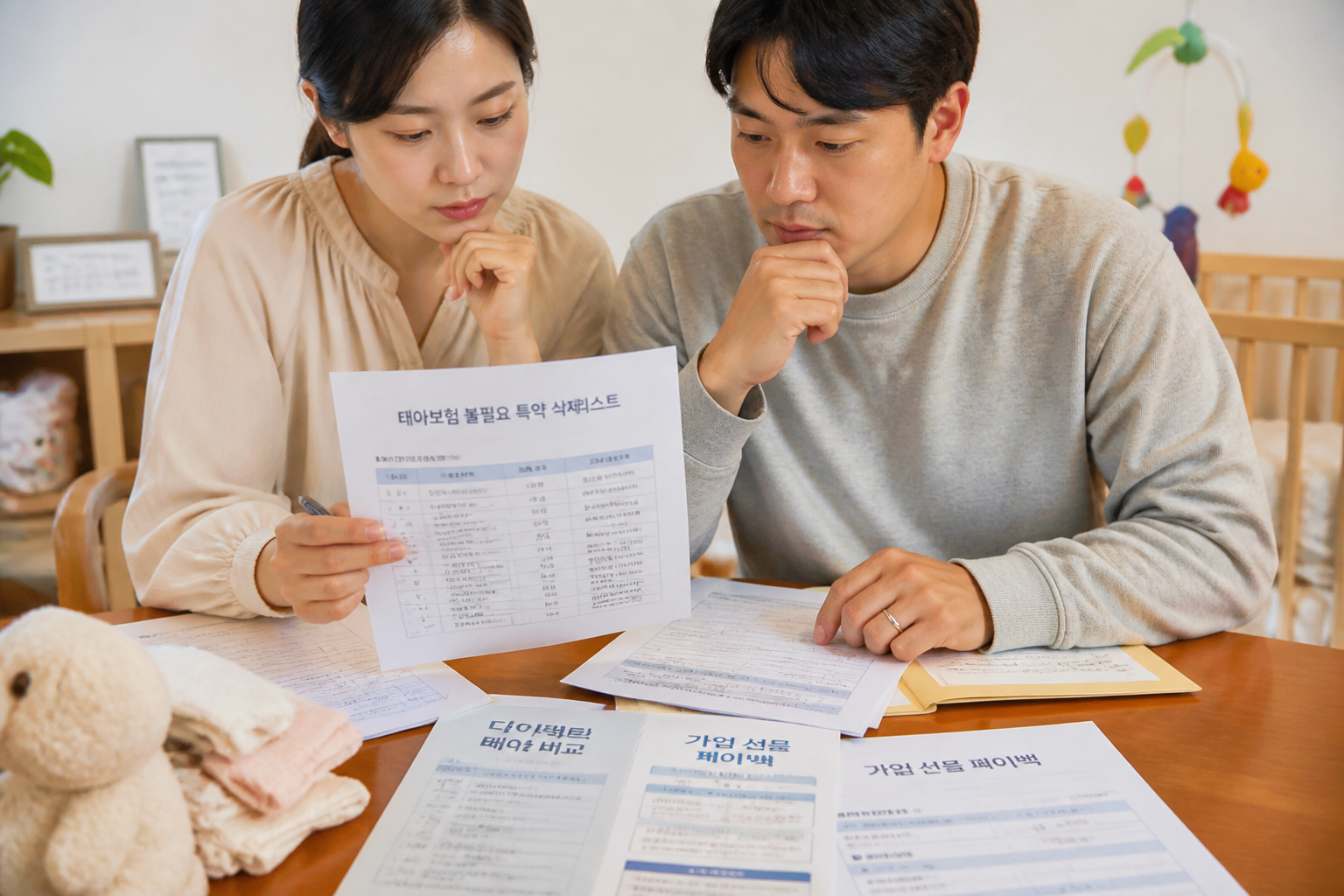 태아보험 견적서에서 빼도 되는 특약 골라내기 참고 이미지 1