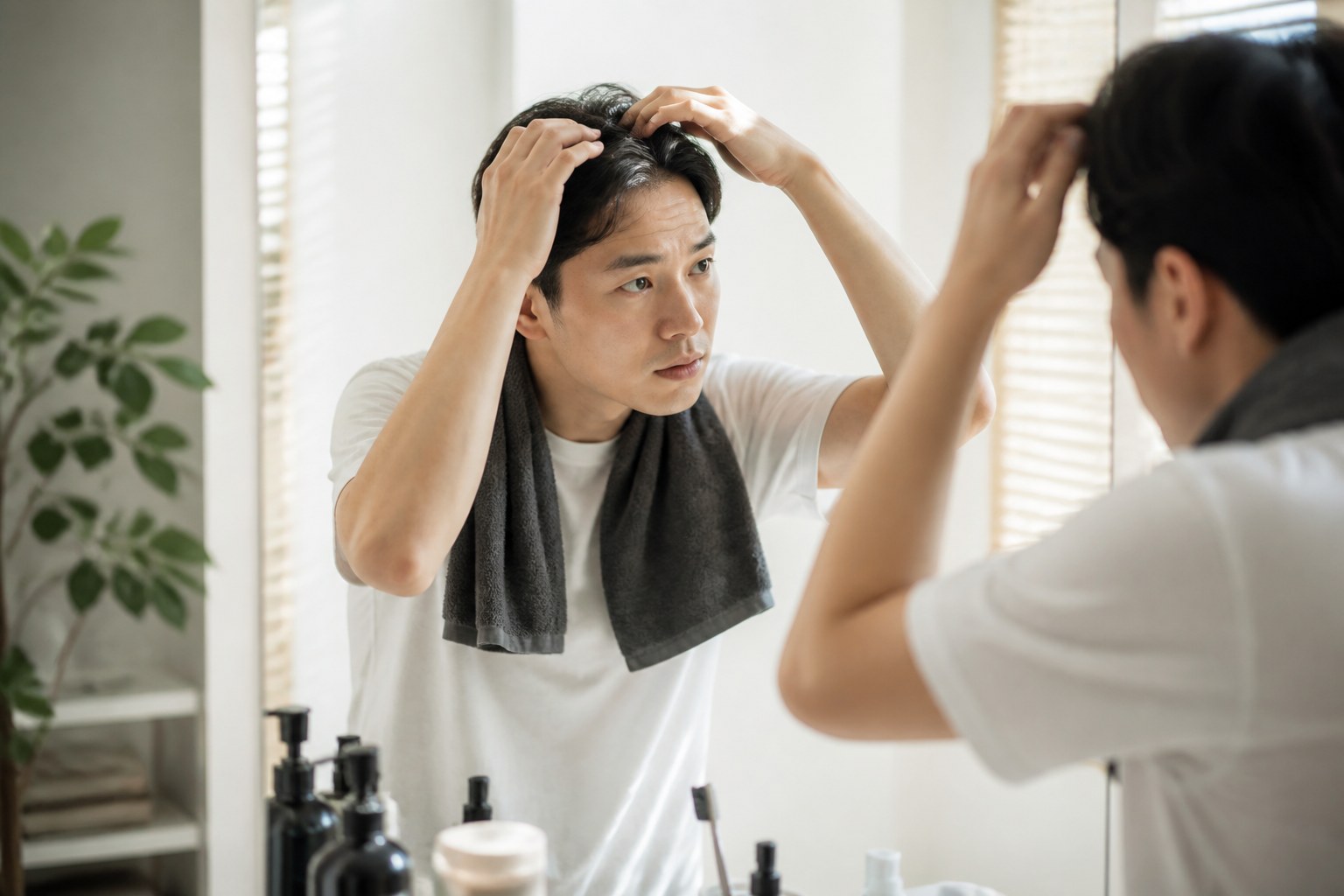 머리 빠질까 걱정될 때 진짜 도움된 것들 대표 이미지