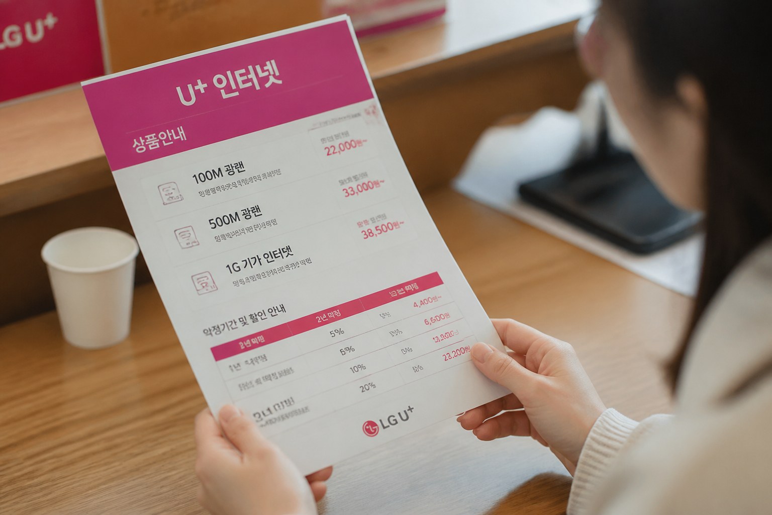 LG 인터넷 가입 전에 따져본 요금과 결합 참고 이미지 2