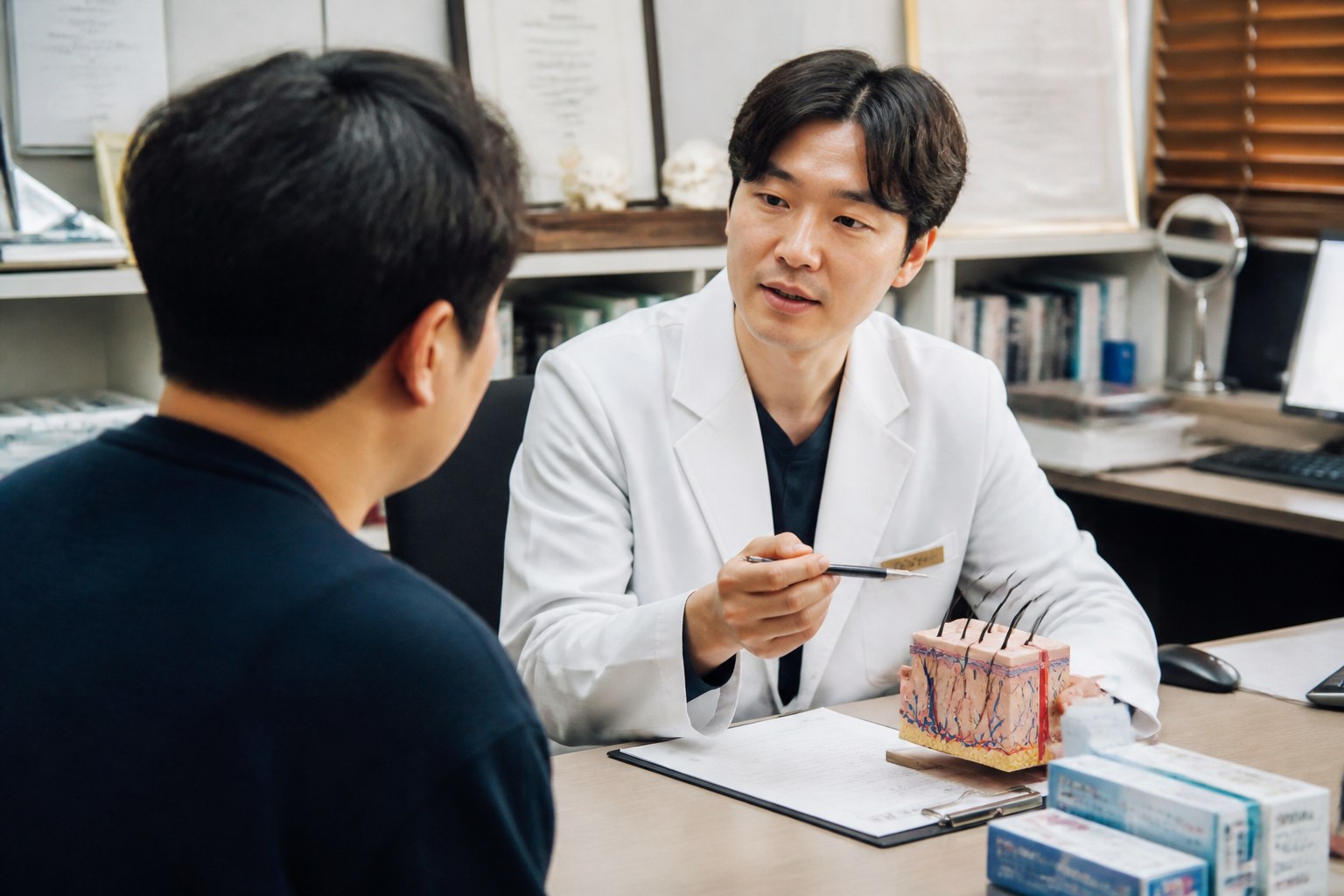 머리숱 빠지기 시작했다면 알아야 할 것들 참고 이미지 1