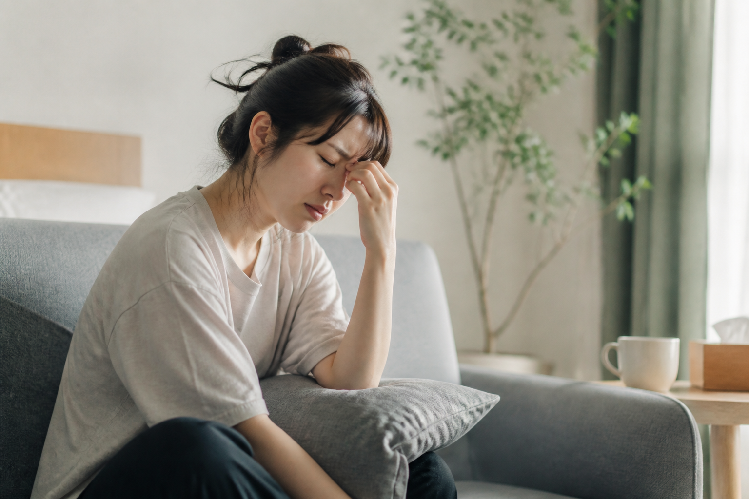 속이 더부룩할 때마다 오는 편두통 참고 이미지 1