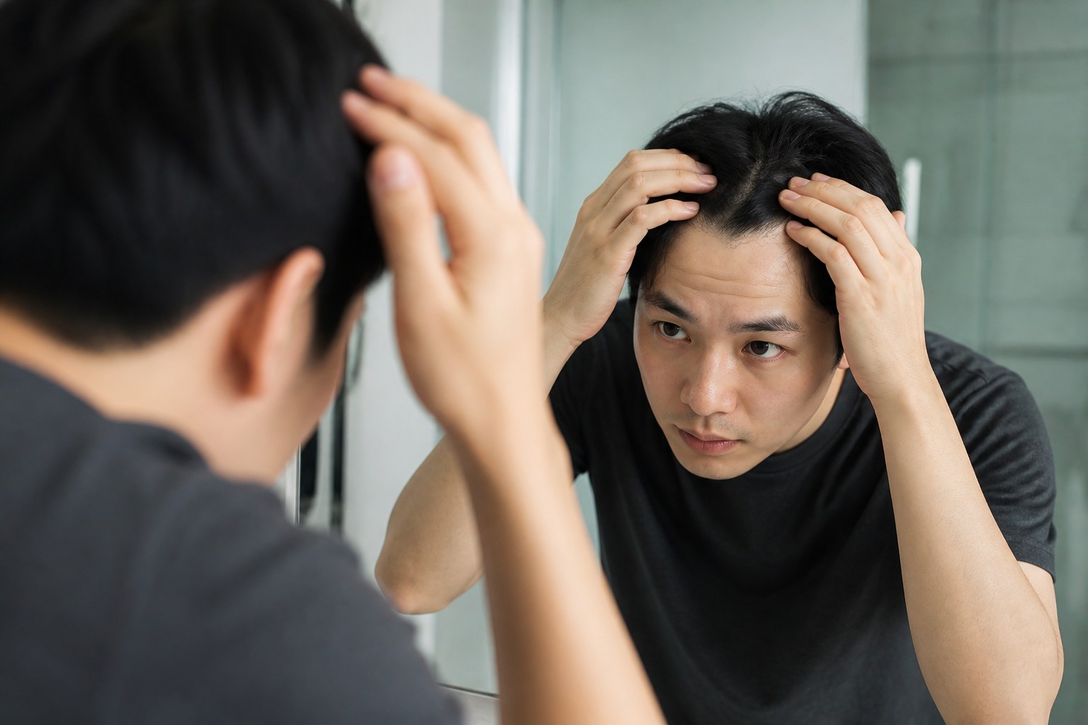 M자 탈모, 약부터 이식까지 겪어보니 참고 이미지 1