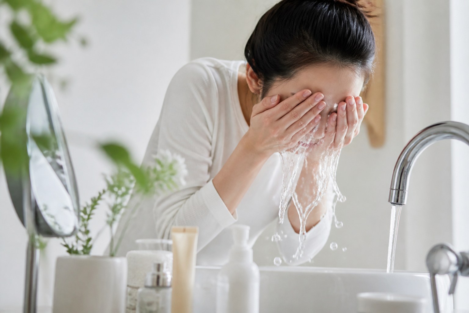 세안할 때 자주 하는 실수와 예방법 대표 이미지